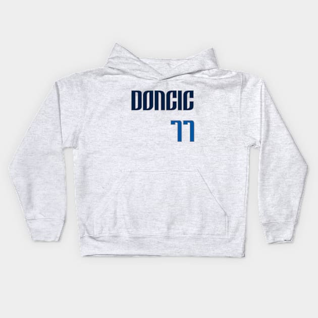 Dallas Doncic Kids Hoodie by 730